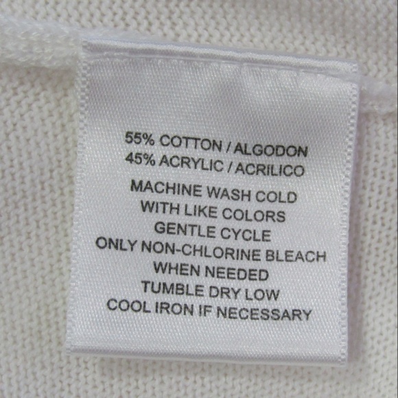 NWT Sag Harbor White Drawstring Hooded Top Cruise! - Picture 6 of 6